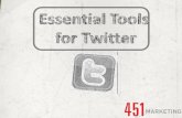 Essential twitter tools