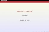How to make slide with LaTeX and Beamer