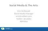 Social media & the arts