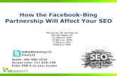 How the Facebook-Bing Partnership Will Affect Your SEO