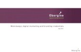Obergine Web Design, Digital Marketing and Branding Credentials