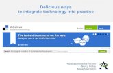 June 2009 - Delicious Ways to Integrate Technology into Practice