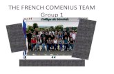 The french comenius team group 1