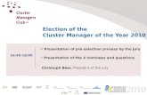 Cluster Manager's Election