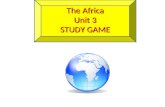 Africa study game unit 3