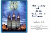 36 Old Testament - Glory of Zion Will Be a Defense