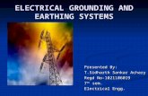 Electrical grounding and earthing systems