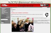 Report back from NZCTU Women's Conference