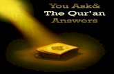 You ask-and-the-qur-an-answers