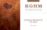 Q1 2014 kghmi results bond call - final
