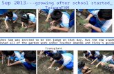 Sep 2013Growing after school started in  Taiwan FXM