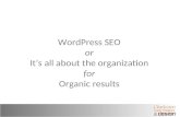 2011 wordpress and seo presented to charleston wordpress users group