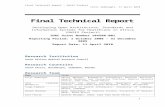 Interim Technical Report
