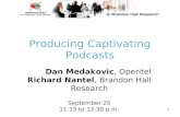 Producing Captivating Podcasts
