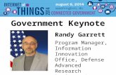 Internet of Things: Government Keynote, Randy Garrett