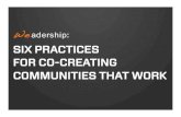 A Chat about Leadership (& Superheroes) & Co-Creating Communities that Work [SLIDES]