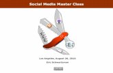 Social Media Master Class L.A. 2010