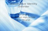 Period 7 - Min Zheng - Dissociative Identity Disorder
