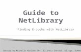 Guide to Netlibrary