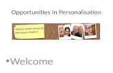 Opportunities in Personalisation powerpoint 20th July 2010