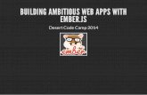 Building Ambitious Web Apps with Ember