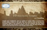 10 Most Scenic Temples of India