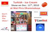 Turk abi - Sponsor of ice cream at Wat Phra Dhammakaya