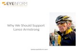 Support Lance Armstrong over the Scandal