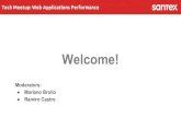 Tech meetup: Web Applications Performance