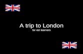 London Photo Tour for esl learners