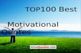 Top100 best motivational quotes