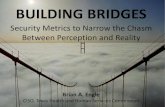 Building Bridges: Security Metrics to Narrow the Chasm Between Perception and Reality