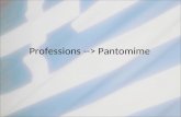 Professions   pantomime