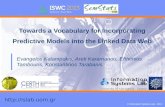 Towards a Vocabulary for Incorporating Predictive Models into the Linked Data Web