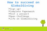 How to Succeed on GlobalGiving (April 2010 Kenya Workshop)