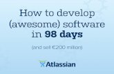 How to sell software in 98 days (and sell $200M)