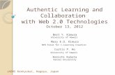 Authenthic Learning & Collaboration with Web 2.0 Technologies