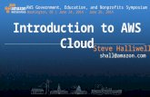 Welcome to the AWS Cloud - AWS Symposium 2014 - Washington D.C.