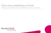 Seminar   B2 B   Give Your Marketing A Boost   2011 05   V02