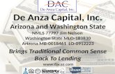 Deanza Capital Retail Lending For Realtors and The Public