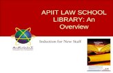 APIIT Law School Library Presentation