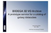 B0DEGA 3D VO Archive - IVOA 2010 Fall Interop