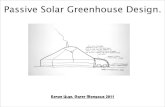 Passive solar greenhouse design: Bayan Ulgii v1.0