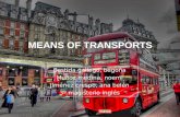Means of transports