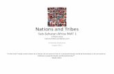 Nations and tribes sub saharan africa 1
