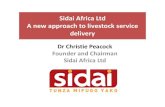 Sidai africa ltd a new approach to livestock service delivery