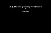A.J.Rao's Poetry Volume 5