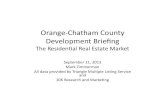 2013 Update on Residential Real Estate in Orange & Chatham Counties