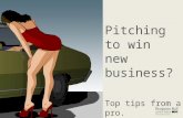 New Business Pitching - Ten Essential Tips from a Pro