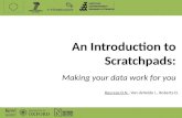 Scratchpads training course introduction
